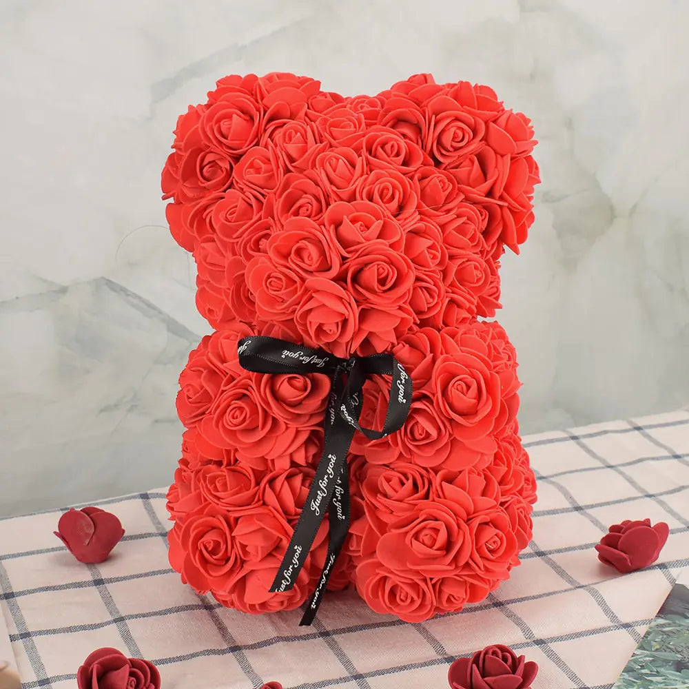 EVERBLOOM Flower Rose Bear